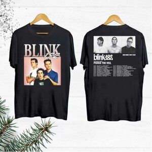 Blink 182 One More Time 2024 Tour T-Shirt Blink 182 Band Fan Concert Gift 140